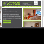 Screen shot of the .H.I.S. Bedrooms Ltd website.