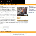 Screen shot of the X.Y.Eazy Ltd website.