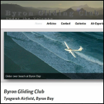 Screen shot of the Gliding Doors Ltd website.
