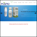 Screen shot of the It Proz Ltd website.