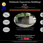 Screen shot of the Oaklands Equestrian Buildings Ltd website.