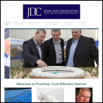 Screen shot of the John Dix Consulting Ltd website.