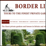 Screen shot of the James Bolton Garden Tours Ltd website.