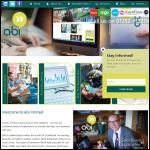 Screen shot of the Accountancy & Business Improvement Ltd website.