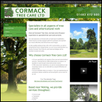 Screen shot of the Tree Care Uk Ltd website.