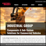 Screen shot of the Penny & Giles Controls Ltd website.