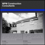 Screen shot of the Melling Project Management Ltd website.
