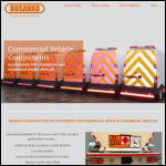Screen shot of the Bosanko Engineering Ltd website.