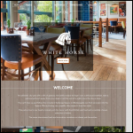 Screen shot of the White Horse Brewery Company Ltd website.