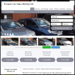 Screen shot of the Cars 4 Less (Derbyshire) Ltd website.