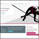 Screen shot of the Parametric Investments Ltd website.