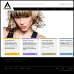Screen shot of the Agenda Salon Concepts Ltd website.