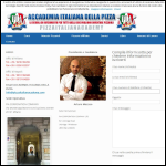 Screen shot of the Dario's Pizzeria Ltd website.
