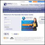 Screen shot of the Sla Associates Ltd website.