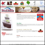 Screen shot of the Pride in Food Ltd website.