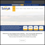 Screen shot of the Sastak Services Ltd website.