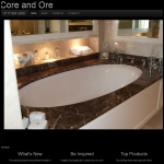 Screen shot of the Core & Ore Ltd website.