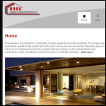 Screen shot of the Dova Homes & Constructions Ltd website.