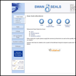 Screen shot of the Swan Seals (Aberdeen) Ltd website.
