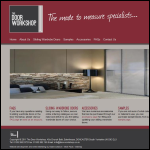 Screen shot of the Door Workshop website.