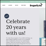Screen shot of the Dragonfly Gardens Ltd website.