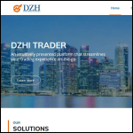 Screen shot of the Nzh Ventures Ltd website.