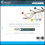Screen shot of the Convert Ltd website.
