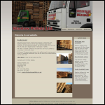 Screen shot of the Stanlow Pallets Ltd website.