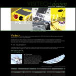 Screen shot of the Visitech Design & Consultancy website.
