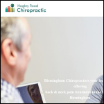 Screen shot of the Halesowen Chiropractic Clinic Ltd website.