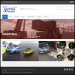 Screen shot of the Servo Engineering Ltd website.