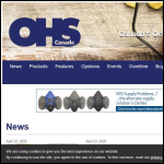 Screen shot of the A.D.M. Contractors Ltd website.
