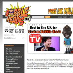 Screen shot of the Bobble Ltd website.