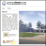 Screen shot of the Andrew Fleet Ltd website.