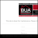 Screen shot of the Mae House Management Ltd website.