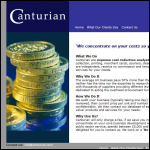 Screen shot of the Canturian Cost Consultancy Ltd website.