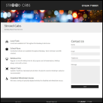 Screen shot of the Strood Cabs Ltd website.