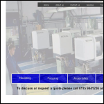 Screen shot of the AJKM Ltd website.