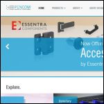 Screen shot of the Pencom Engineering Ltd website.