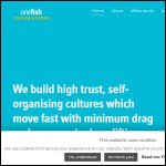 Screen shot of the Onefish Twofish Ltd website.
