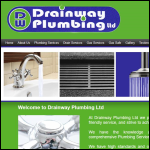Screen shot of the Drain Way Plumbing Ltd website.