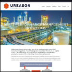 Screen shot of the Ureason (UK) Ltd website.
