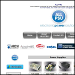Screen shot of the All PSU Ltd website.