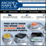 Screen shot of the Anchor Pumps Co. Ltd website.