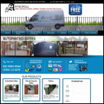 Screen shot of the Artscroll Gates & Railing Company website.