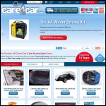 Screen shot of the Care4car Car Accessories website.