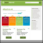 Screen shot of the E Lloyd & Co. (Wireworkers) Ltd website.