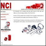 Screen shot of the NC Industries Ltd website.