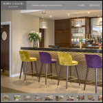 Screen shot of the Rory Cashin Design website.