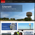 Screen shot of the Sitenett website.